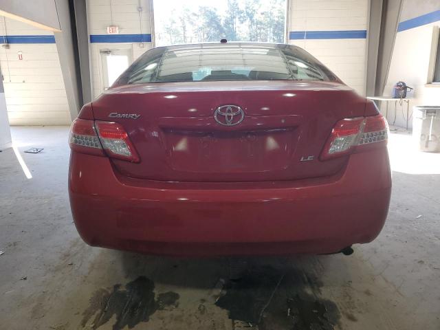 4T1BF3EK4BU583702 - 2011 TOYOTA CAMRY BASE Czerwony zdjęcie 6