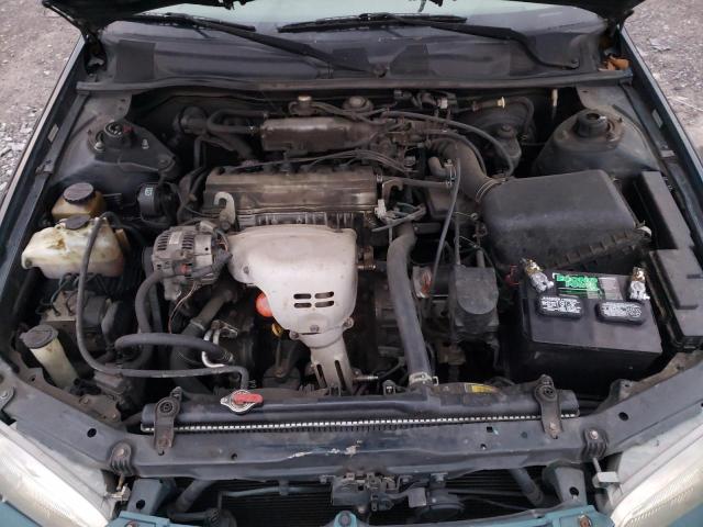 4T1BG22K0VU819651 - 1997 TOYOTA CAMRY CE GREEN photo 11