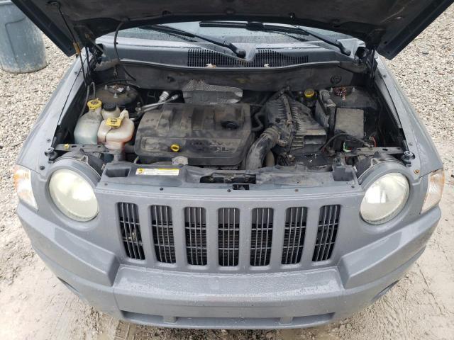 1J8FF47W47D583260 - 2007 JEEP COMPASS GRAY photo 11