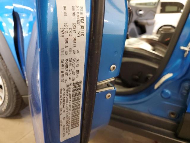 1C4PJMBX4KD484442 - 2019 JEEP CHEROKEE TRAILHAWK BLUE photo 13