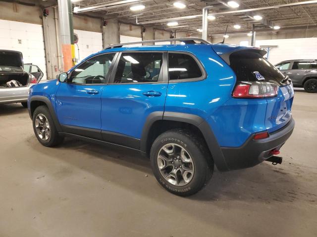 1C4PJMBX4KD484442 - 2019 JEEP CHEROKEE TRAILHAWK BLUE photo 2