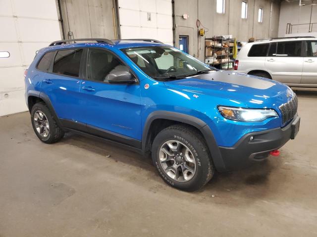 1C4PJMBX4KD484442 - 2019 JEEP CHEROKEE TRAILHAWK BLUE photo 4