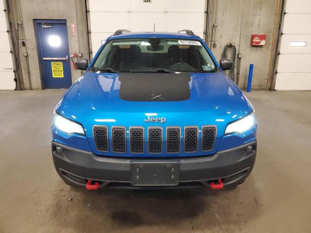 1C4PJMBX4KD484442 - 2019 JEEP CHEROKEE TRAILHAWK BLUE photo 5