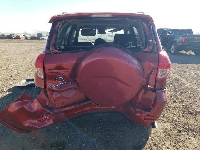 JTMBK32V475015837 - 2007 TOYOTA RAV4 SPORT RED photo 6