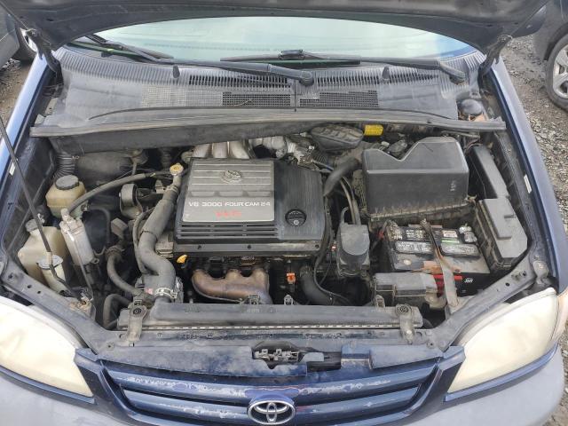 4T3ZF13C61U354328 - 2001 TOYOTA SIENNA LE BLUE photo 12