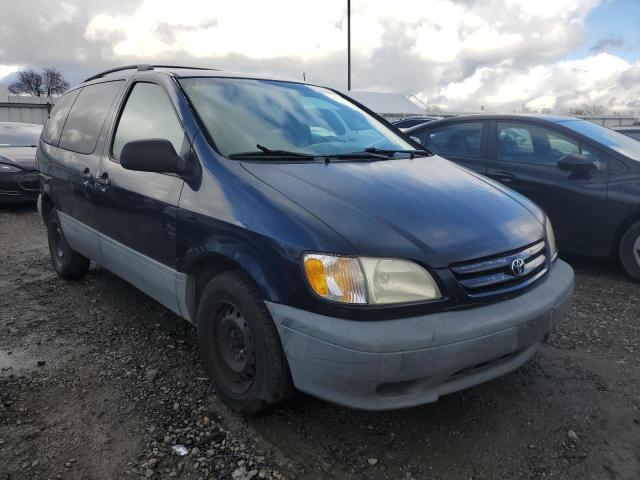 4T3ZF13C61U354328 - 2001 TOYOTA SIENNA LE BLUE photo 4