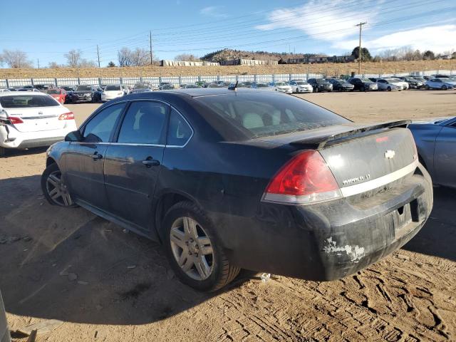 2G1WG5EK4B1322749 - 2011 CHEVROLET IMPALA LT BLACK photo 2