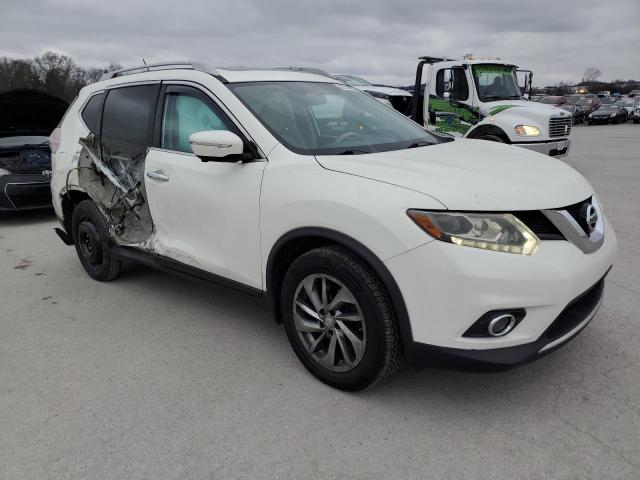 5N1AT2MT0EC824383 - 2014 NISSAN ROGUE S WHITE photo 4