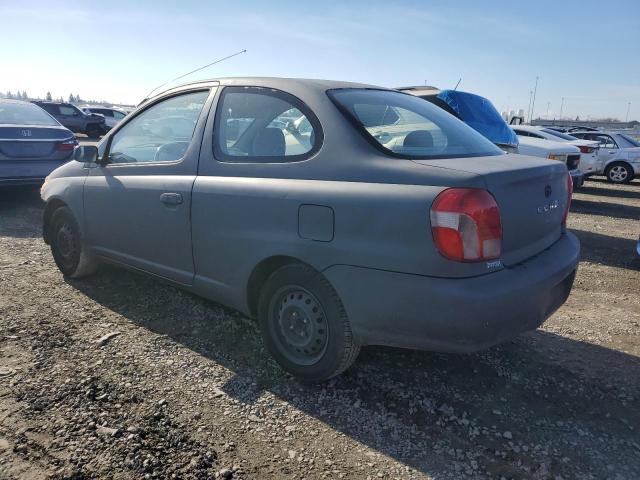 JTDAT123310177488 - 2001 TOYOTA ECHO GRAY photo 2