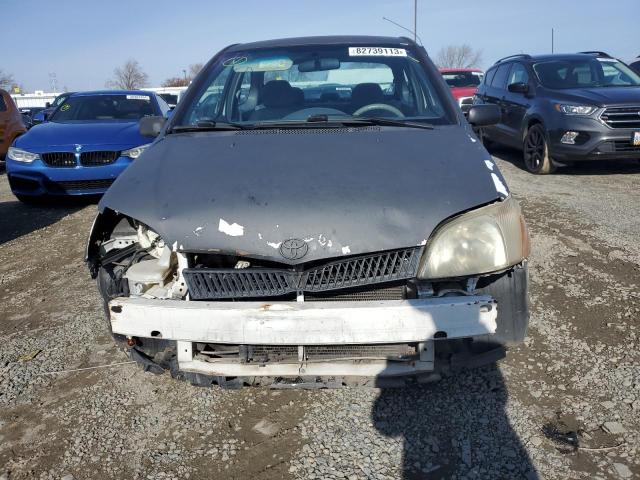 JTDAT123310177488 - 2001 TOYOTA ECHO GRAY photo 5