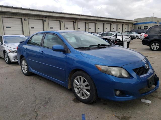 2T1BU4EE2AC509782 - 2010 TOYOTA COROLLA BASE BLUE photo 4