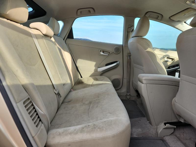 JTDKN3DU7A0194391 - 2010 TOYOTA PRIUS 米色 照片 10