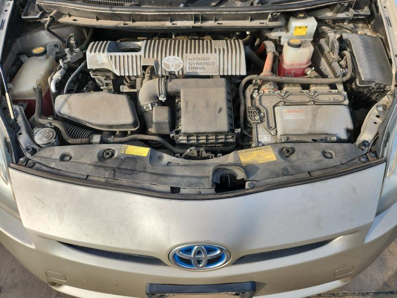 JTDKN3DU7A0194391 - 2010 TOYOTA PRIUS 米色 照片 11