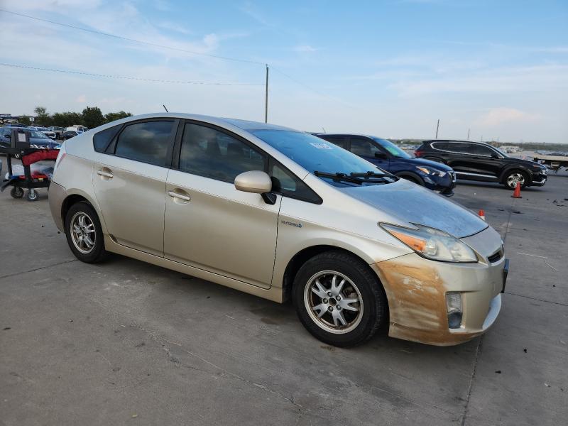 JTDKN3DU7A0194391 - 2010 TOYOTA PRIUS 米色 照片 4