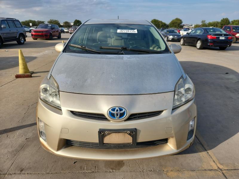 JTDKN3DU7A0194391 - 2010 TOYOTA PRIUS 米色 照片 5