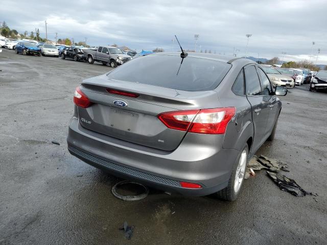 1FADP3F28EL382622 - 2014 FORD FOCUS SE GRAY photo 3