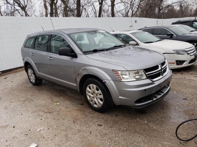 3C4PDCAB4FT735533 - 2015 DODGE JOURNEY SE SILVER photo 4