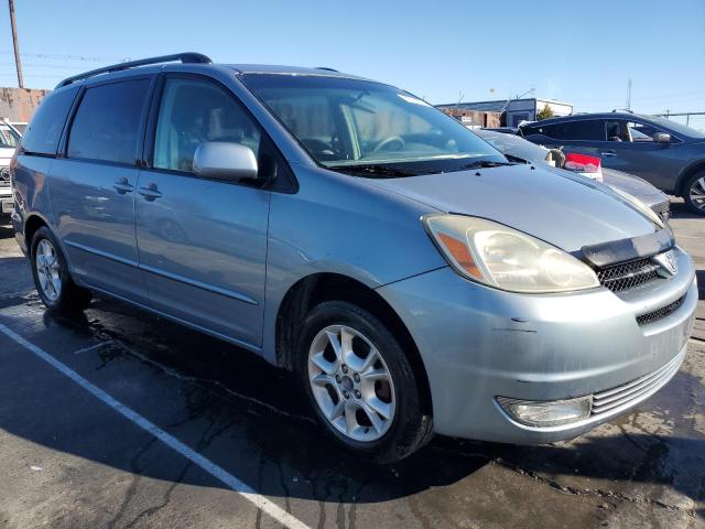 5TDZA22C74S036701 - 2004 TOYOTA SIENNA XLE BLUE photo 4