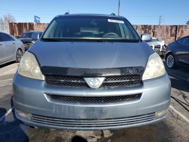 5TDZA22C74S036701 - 2004 TOYOTA SIENNA XLE BLUE photo 5