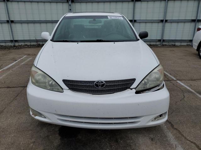 4T1BE30K03U252269 - 2003 TOYOTA CAMRY LE WHITE photo 5