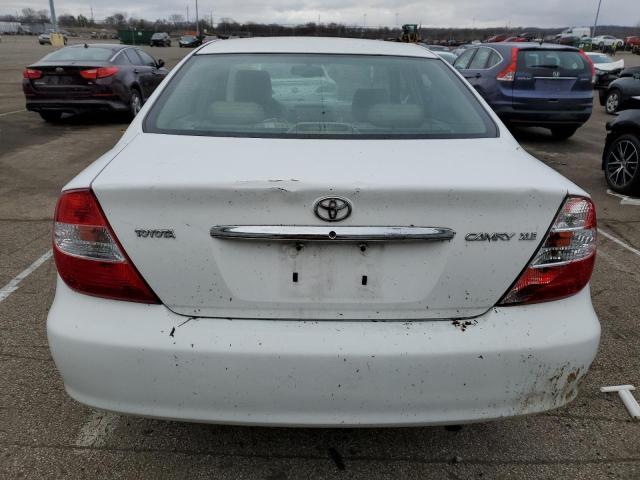 4T1BE30K03U252269 - 2003 TOYOTA CAMRY LE WHITE photo 6