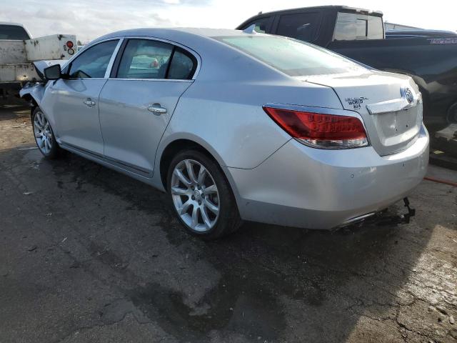 1G4GE5ED2BF343526 - 2011 BUICK LACROSSE CXS SILVER photo 2