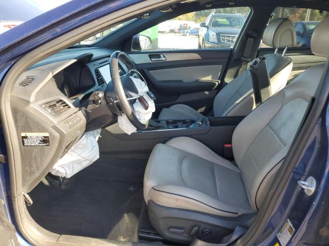 5NPE34AB4FH141122 - 2015 HYUNDAI SONATA SPORT BLUE photo 7