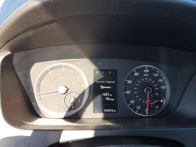 5NPE34AB4FH141122 - 2015 HYUNDAI SONATA SPORT BLUE photo 9