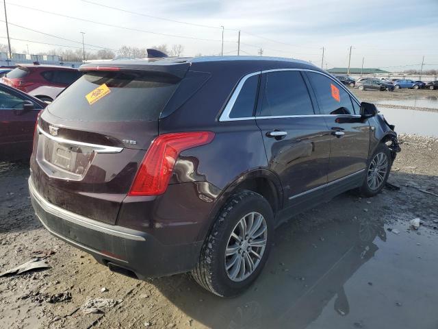 1GYKNDRS9HZ234984 - 2017 CADILLAC XT5 LUXURY BURGUNDY photo 3