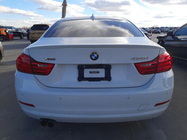 WBA3N9C51FK247175 - 2015 BMW 428 XI WHITE photo 6