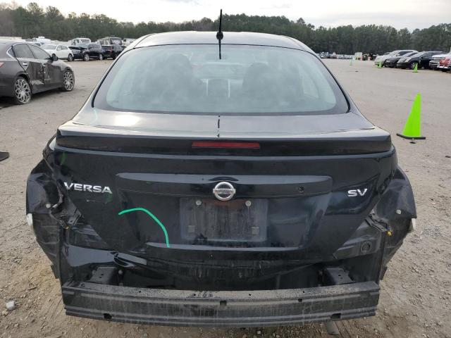 3N1CN7AP4JL801718 - 2018 NISSAN VERSA S BLACK photo 6