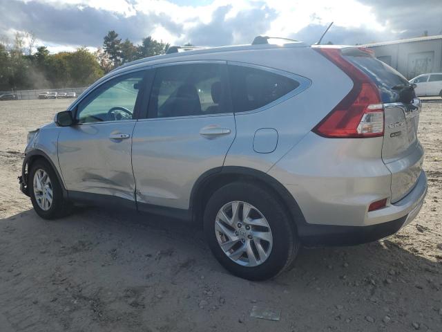 5J6RM4H5XFL030837 - 2015 HONDA CR-V EX SILVER photo 2