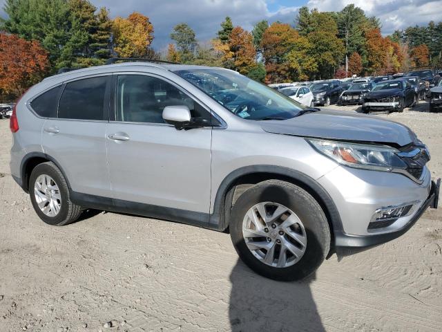 5J6RM4H5XFL030837 - 2015 HONDA CR-V EX SILVER photo 4