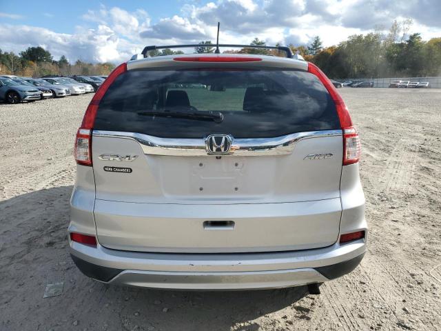 5J6RM4H5XFL030837 - 2015 HONDA CR-V EX SILVER photo 6