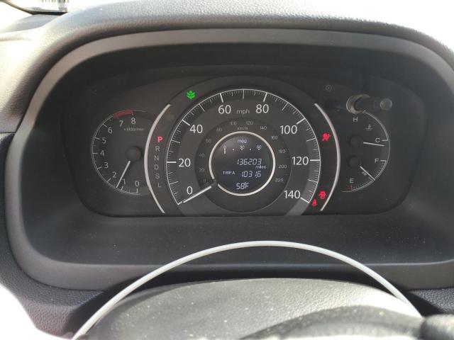 5J6RM4H5XFL030837 - 2015 HONDA CR-V EX SILVER photo 9