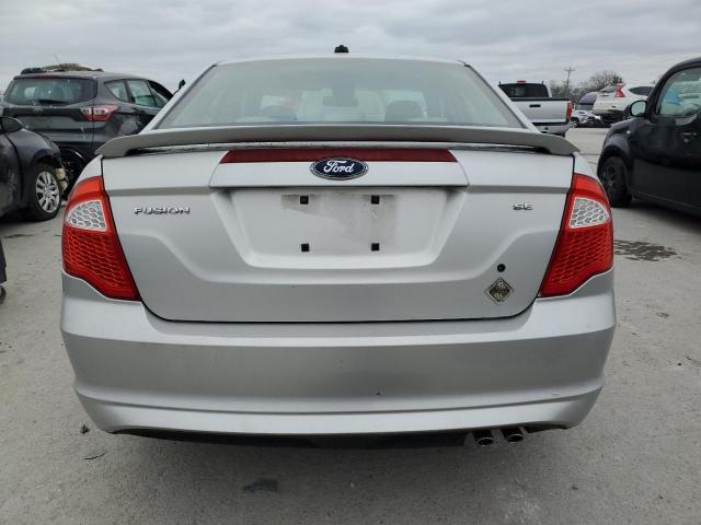 3FAHP0HA4AR118605 - 2010 FORD FUSION SE SILVER photo 6