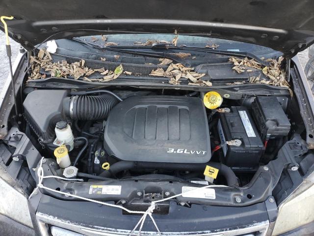 2C4RC1BGXFR537780 - 2015 CHRYSLER TOWN & COU TOURING GRAY photo 12