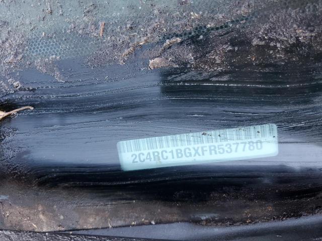 2C4RC1BGXFR537780 - 2015 CHRYSLER TOWN & COU TOURING GRAY photo 13