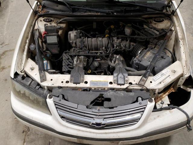 2G1WH52K639324474 - 2003 CHEVROLET IMPALA LS WHITE photo 11