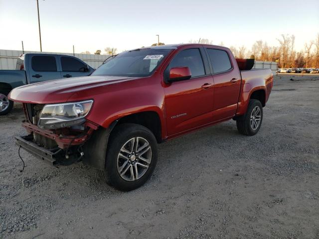 1GCGSBEN2N1108551 - 2022 CHEVROLET COLORADO BURGUNDY photo 1