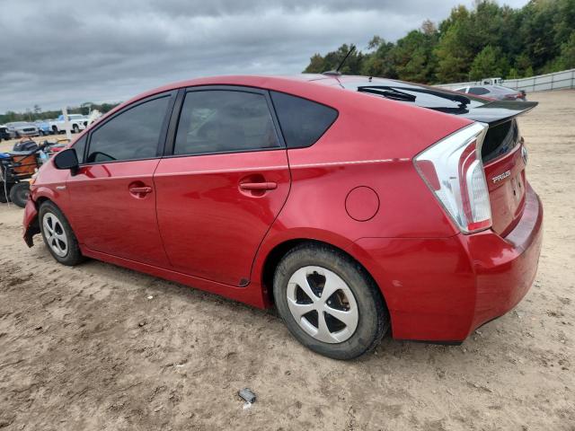 JTDKN3DU0F0430662 - 2015 TOYOTA PRIUS RED photo 2