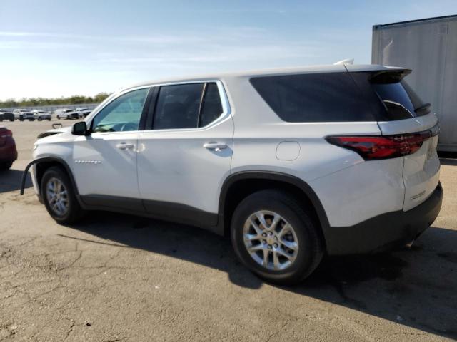 1GNERFKW5PJ136233 - 2023 CHEVROLET TRAVERSE LS WHITE photo 2