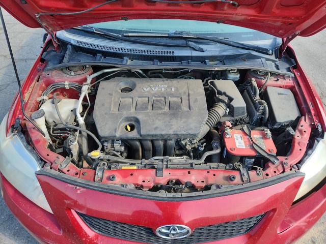 JTDBU4EE0AJ069243 - 2010 TOYOTA COROLLA BASE 红色 照片 11