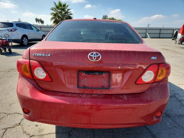 JTDBU4EE0AJ069243 - 2010 TOYOTA COROLLA BASE 红色 照片 6