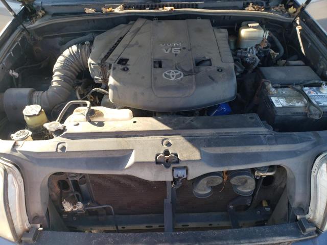 JTEZU14R358033671 - 2005 TOYOTA 4RUNNER SR5 Сұр фото 12