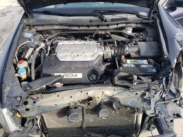 1HGCP36878A063501 - 2008 HONDA ACCORD EXL BLUE photo 11