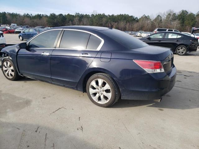 1HGCP36878A063501 - 2008 HONDA ACCORD EXL BLUE photo 2