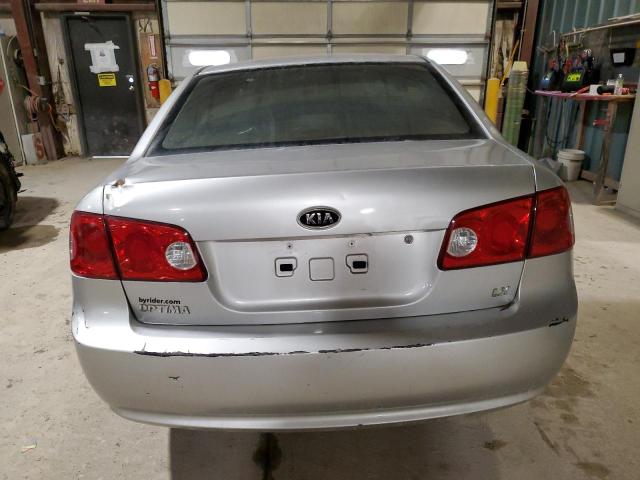 KNAGE123X85228810 - 2008 KIA OPTIMA LX SILVER photo 6