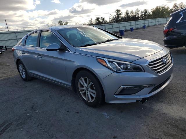 5NPE24AF3FH181116 - 2015 HYUNDAI SONATA SE SILVER photo 4