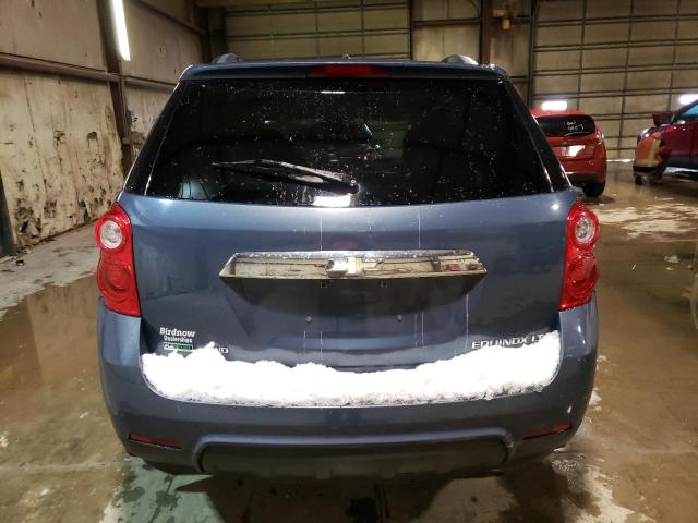 2GNFLNEKXC6166019 - 2012 CHEVROLET EQUINOX LT BLUE photo 6